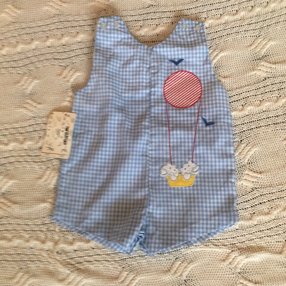 Baby checkered onesie